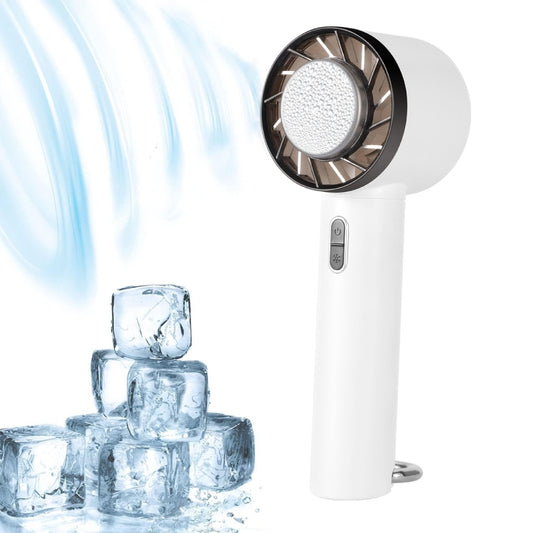 ENKAY Hat-Prince Handheld Mini Portable Cold Compress Cooling Fan(White) - Electric Fans by ENKAY | Online Shopping UK | buy2fix