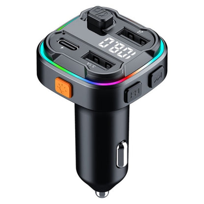 C3 Dual USB Car Charger Bluetooth Hands-free Call Adapter FM Transmitter Car MP3 Music Player - Car Charger by buy2fix | Online Shopping UK | buy2fix