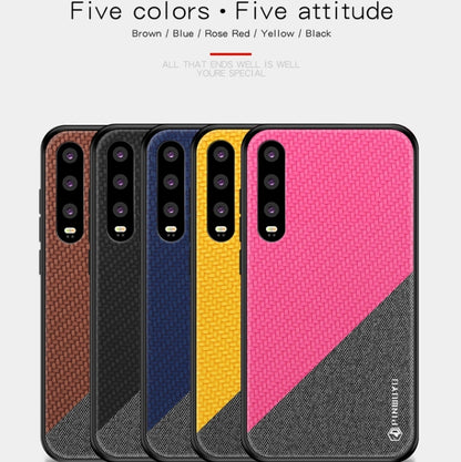 PINWUYO Honors Series Shockproof PC + TPU Protective Case for Huawei P30(Yellow) - Huawei Cases by PINWUYO | Online Shopping UK | buy2fix