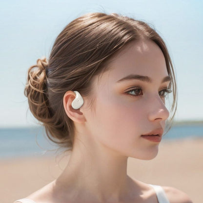 S200 Waterproof In-ear Wireless Sports Bluetooth Earphone with LED Digital Display(white) - Bluetooth Earphone by buy2fix | Online Shopping UK | buy2fix