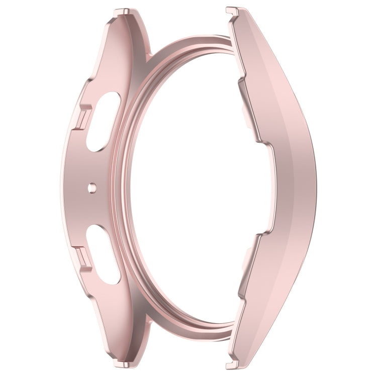 For Sansung Galaxy Watch 7 40mm Half Pack Hollow PC Watch Protective Case(Rose Pink) - Watch Cases by buy2fix | Online Shopping UK | buy2fix