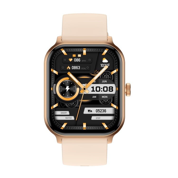 P85 1.93 inch Color Screen Smart Watch, Support Bluetooth Call / Health Monitoring(Gold) - Smart Watches by buy2fix | Online Shopping UK | buy2fix