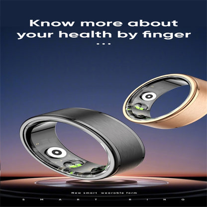 R03 SIZE 11 Smart Ring, Support Heart Rate / Blood Oxygen / Sleep / Multiple Sports Modes(Gold) - Smart Rings / Smart Telephones by buy2fix | Online Shopping UK | buy2fix