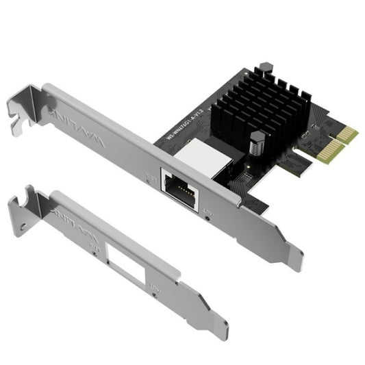 WAVLINK NWP002 2Gbps RTL8125B Chip RJ45 Ethernet Adapter Pcie Network Card - USB Network Adapter by WAVLINK | Online Shopping UK | buy2fix