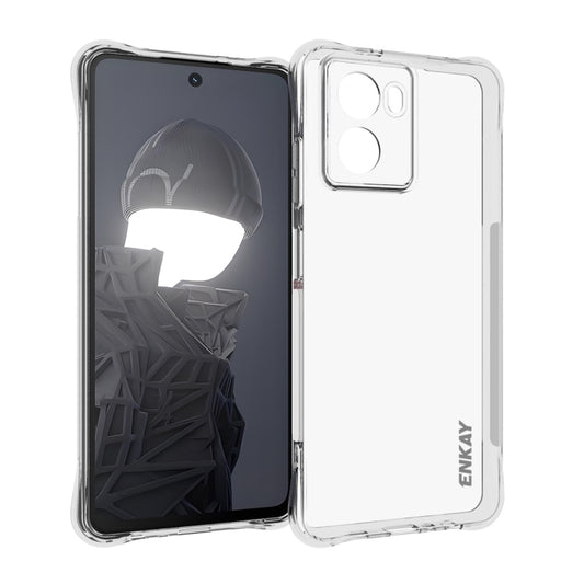 For HMD Fusion ENKAY Hat-Prince Transparent TPU Shockproof Phone Case - More Brand by ENKAY | Online Shopping UK | buy2fix