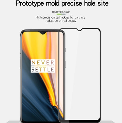 PINWUYO 9H 3D Curved Tempered Glass Film for OnePlus 7(black) - OnePlus Tempered Glass by PINWUYO | Online Shopping UK | buy2fix