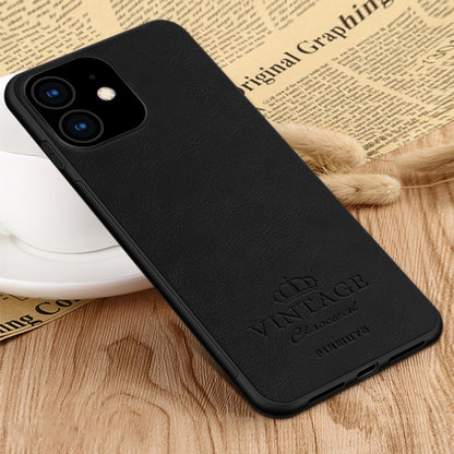 PINWUYO Pin Rui Series Classical Leather, PC + TPU + PU Leather Waterproof And Anti-fall All-inclusive Protective Shell for iPhone 11(Black) - More iPhone Cases by PINWUYO | Online Shopping UK | buy2fix