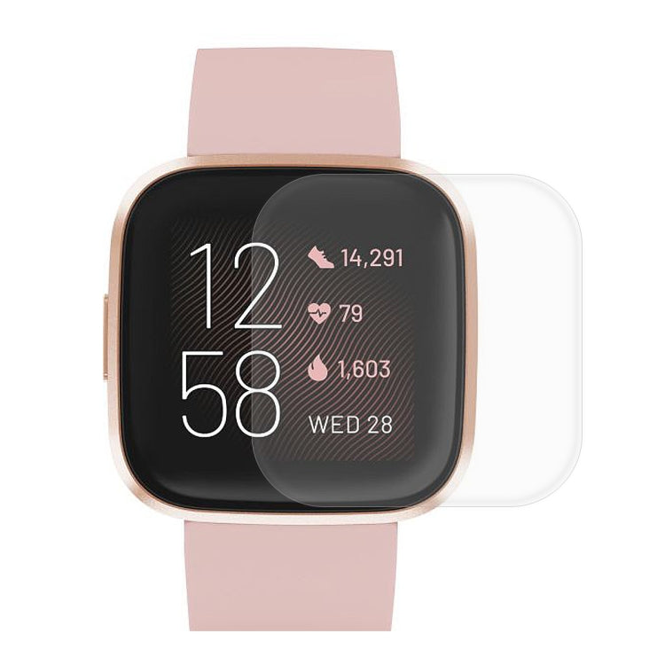 For Fitbit Versa 2 ENKAY Hat-Prince Soft TPU Film Screen Full Coverage Protector - Screen Protector by ENKAY | Online Shopping UK | buy2fix