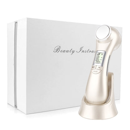 OFY9901  Face Skin EMS Mesotherapy Electroporation RF Radio Frequency Facial LED Photon Skin Care Face Lift Tighten Remove Wrinkle(White) - Beauty Instrument by buy2fix | Online Shopping UK | buy2fix