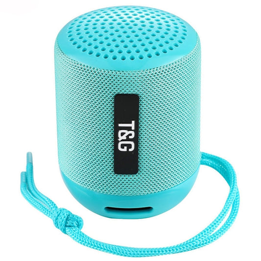 T&G TG129 Portable Wireless Music Speaker Hands-free with MIC, Support TF Card FM(Green) - Desktop Speaker by T&G | Online Shopping UK | buy2fix