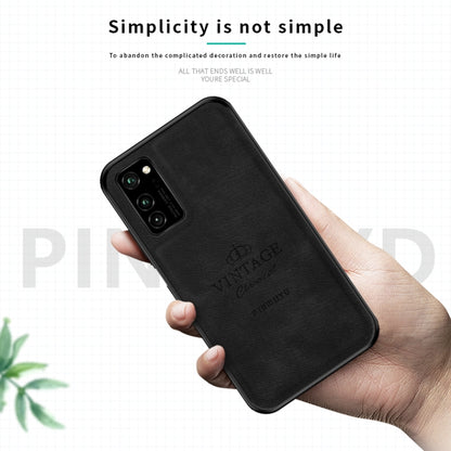 For Huawei Honor V30 / V30 Pro PINWUYO Zun Series PC + TPU + Skin Waterproof And Anti-fall All-inclusive Protective Shell(Black) - Honor Cases by PINWUYO | Online Shopping UK | buy2fix