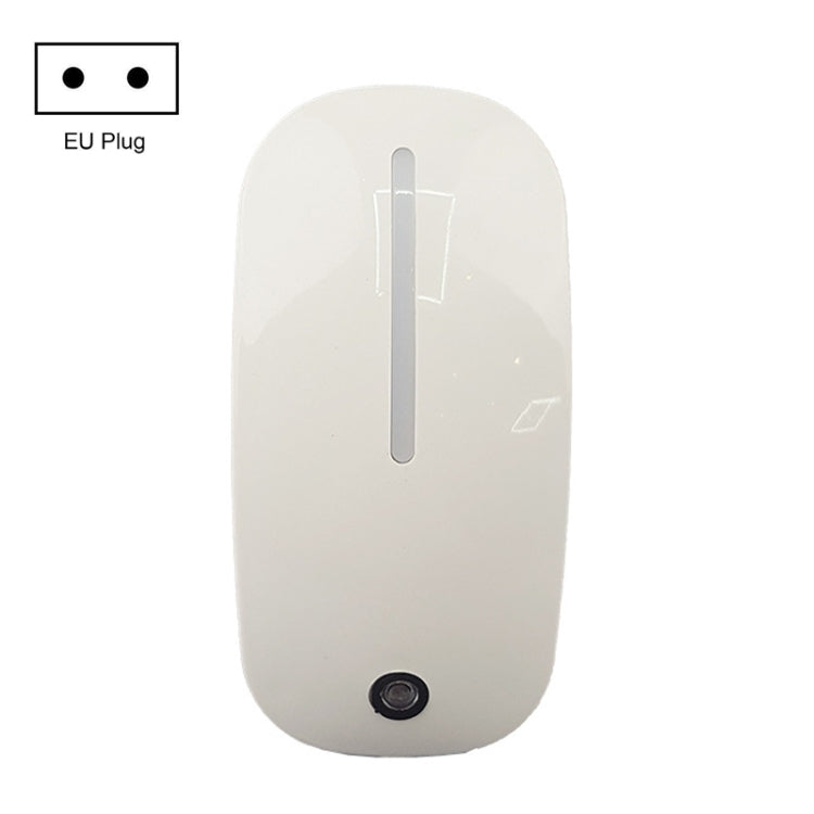 A66 Mouse Type LED Intelligent Light Control Night Light, Plug:EU Plug(White) - Sensor LED Lights by buy2fix | Online Shopping UK | buy2fix