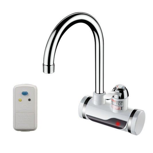 Kitchen Instant Electric Hot Water Faucet Hot & Cold Water Heater CN Plug Specification: Lamp Shows Leakage Protection Side Water Inlet - Faucets & Accessories by buy2fix | Online Shopping UK | buy2fix