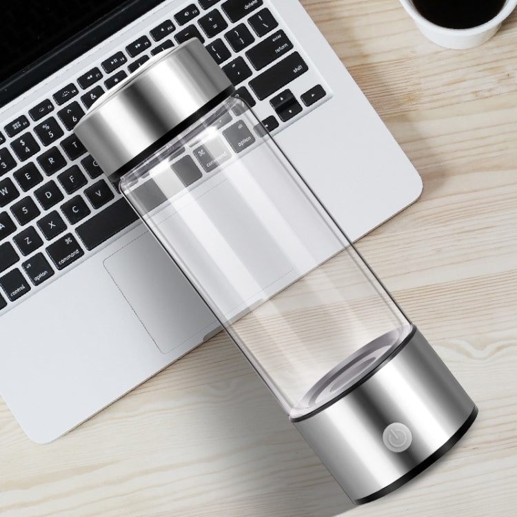 Portable Electrolyzed Water Cups Hydrogen-Rich Water Cups, Capacity: 420ml(Silver) - Vacuum Thermoses & Cups by buy2fix | Online Shopping UK | buy2fix