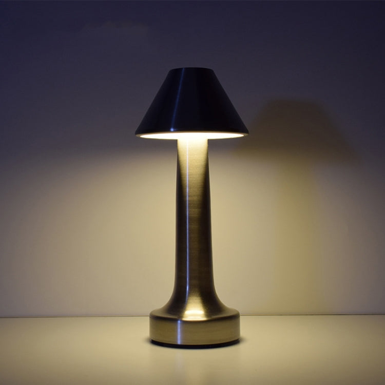 JB-TD001 LED Touch Table Lamp Cafe Restaurant Decoration Night Light, Specification: AU Plug(Silver) - Bedside Light by buy2fix | Online Shopping UK | buy2fix