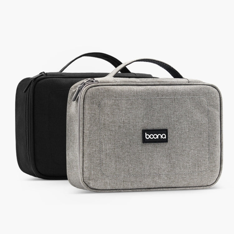 Baona BN-B005 Multi-Function Digital Storage Bag Hard Disk U Disk Earphone Storage Bag(Gray) - Digital Storage Bag by Baona | Online Shopping UK | buy2fix