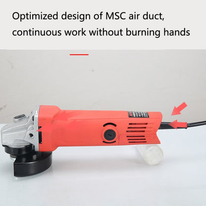 700 Angle Grinder Electric Chain Saw Polishing Machine Changed Electric Saw Small Household Cutting Machine, EU Plug(Red) - Electric Saws & Accessories by buy2fix | Online Shopping UK | buy2fix