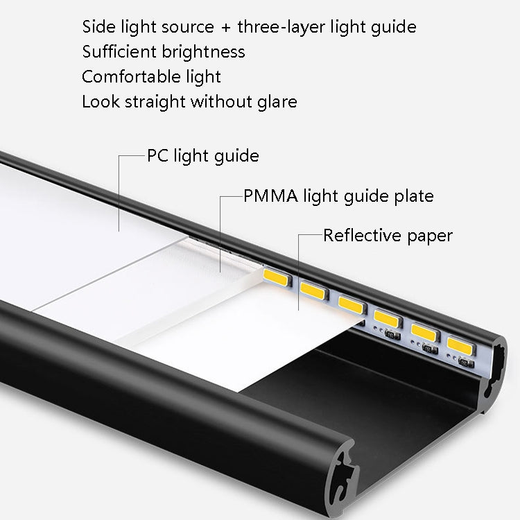 Intelligent Automatic Human Body Induction Wireless LED Lamp 80cm(Silver + Warm Light) - Sensor LED Lights by buy2fix | Online Shopping UK | buy2fix