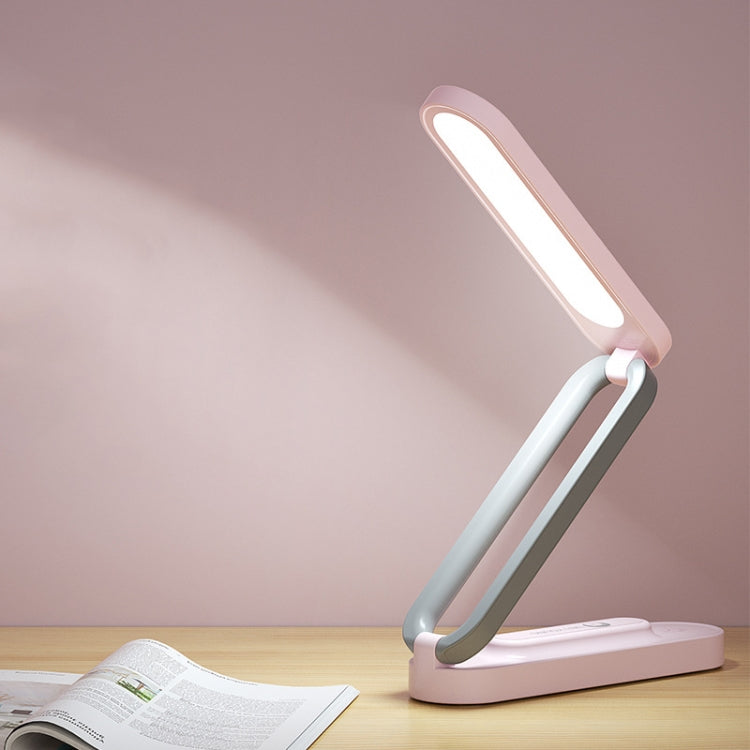 UNIYOUNG A211 Touch Dimming Charging Eye Protection Desk Lamp(Pink) - Desk Lamps by UNIYOUNG | Online Shopping UK | buy2fix