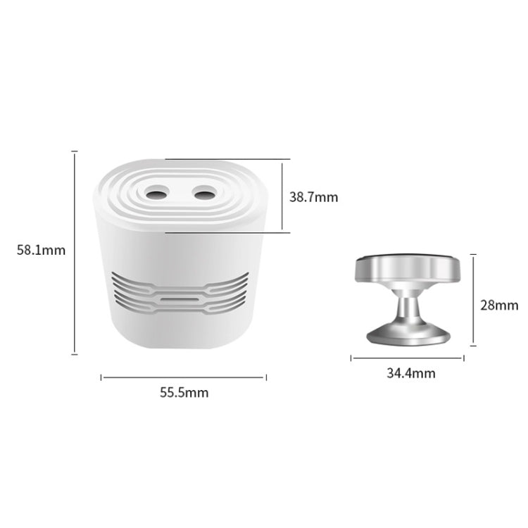 C209 USB Charge Mini Laser Stage Atmosphere Light, Specification: Single Star Style (White) - Stage Lighting by buy2fix | Online Shopping UK | buy2fix