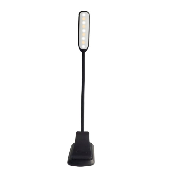 8027-1  9 LEDs Reading Lamp Music Score Clip Light(Black) - Desk Lamps by buy2fix | Online Shopping UK | buy2fix