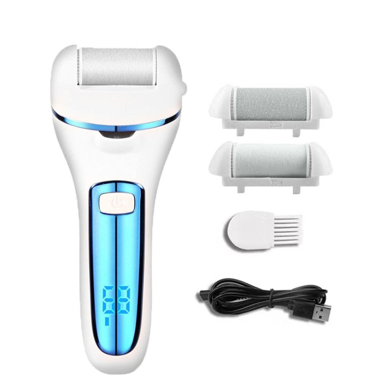 Electric Foot Grinder Digital Display Rechargeable Pedicure Peeling, Color: Royal Blue - Grinding Tools & Accessories by buy2fix | Online Shopping UK | buy2fix