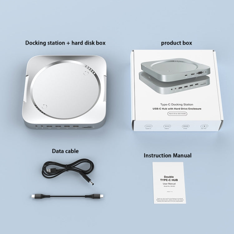 Rocketek MM483 For Mac Mini Docking Station With Hard Disk Enclosure - USB HUB by Rocketek | Online Shopping UK | buy2fix