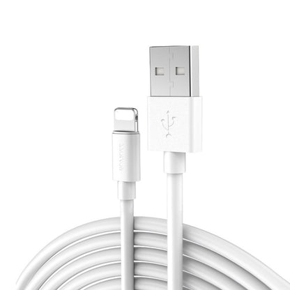 ROMOSS CB12 2.4A Mobile Phone USB Charging Data Cable for iPhone, Length: 2m - Normal Style Cable by ROMOSS | Online Shopping UK | buy2fix