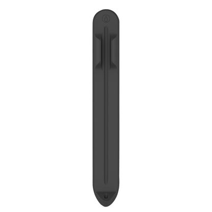 CY112 Stylus Silicone Magnetic Absorption Pen Holder For Apple Pencil1/2(Black) - Pencil Accessories by buy2fix | Online Shopping UK | buy2fix