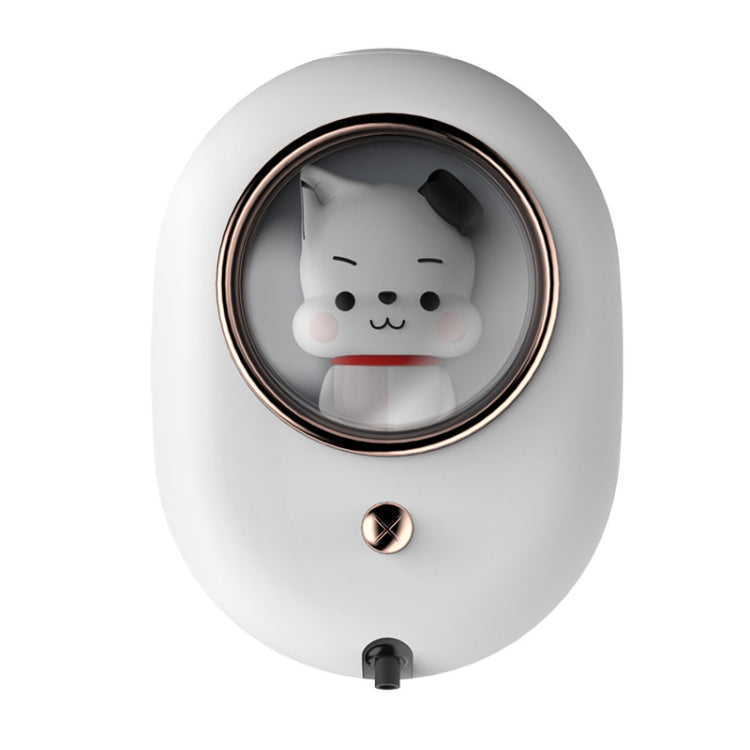 K08 LED Wall Mounted Induction Space Capsule Automatic Soap Dispenser(White) - Soap Dispenser by buy2fix | Online Shopping UK | buy2fix