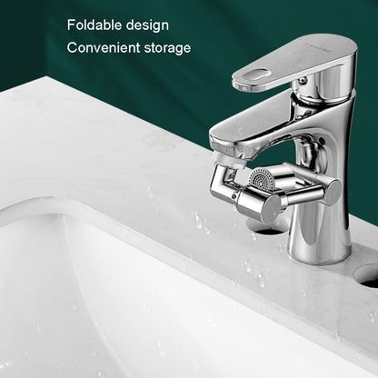 Faucet Universal Extender 1440 Degree Mechanical Arm Booster Head, Style: Copper Double Gear - Faucets & Accessories by buy2fix | Online Shopping UK | buy2fix