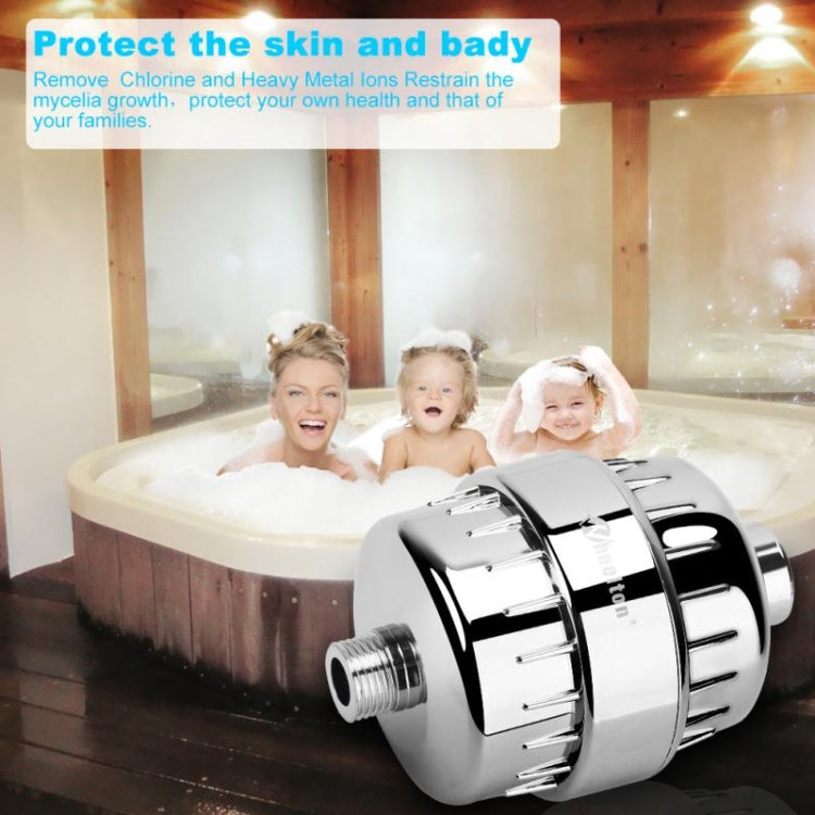 WHEELTON WHT-303 Home Bath Water Purifier Bathroom Shower Filter - Shower Head by WHEELTON | Online Shopping UK | buy2fix