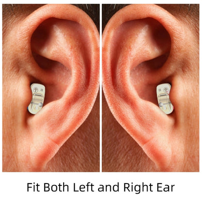 AN127 Invisible In-Ear Hearing Aid Sound Amplifier For The Elderly And Hearing Impaired(Blue Left Ear) - Hearing Aids by buy2fix | Online Shopping UK | buy2fix