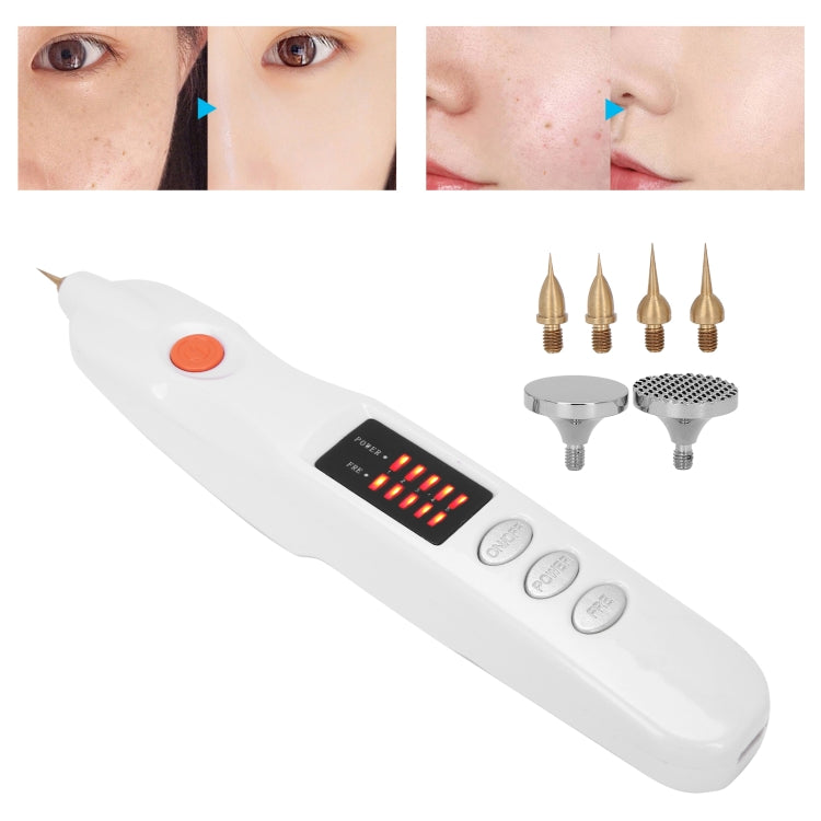 Spot Mole Pen Spot Removal Instrument Home Beauty Instrument, Spec: AU Plug-in Model(Silver) - Beauty Instrument by buy2fix | Online Shopping UK | buy2fix