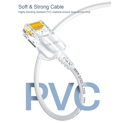 SAMZHE Cat6A Ethernet Cable UTP Network Patch Cable 10m(White) - Lan Cable and Tools by SAMZHE | Online Shopping UK | buy2fix