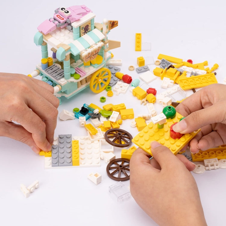 LELE BROTHER Children Assembling Mini City Street Scene Building Blocks, Style: 8537-8 Cake Shop - Building Blocks by LELE BROTHER | Online Shopping UK | buy2fix