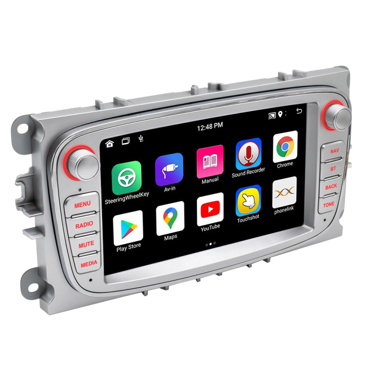 For Ford Focus 7 Inch HD Android Navigation Bluetooth RDS Radio, Size: 2+32G(Silver) - Car MP3 & MP4 & MP5 by buy2fix | Online Shopping UK | buy2fix