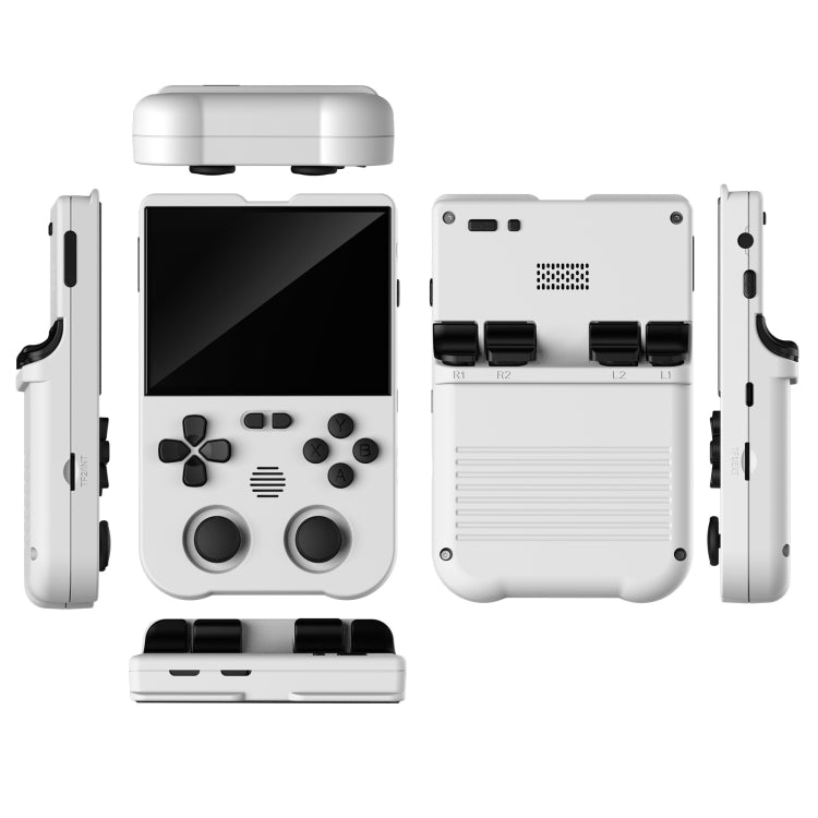 AMPOWN XU10 Handheld Game Console 3.5-Inch IPS Screen Linux System Portable Video Arcade 64G(White) - Pocket Console by AMPOWN | Online Shopping UK | buy2fix