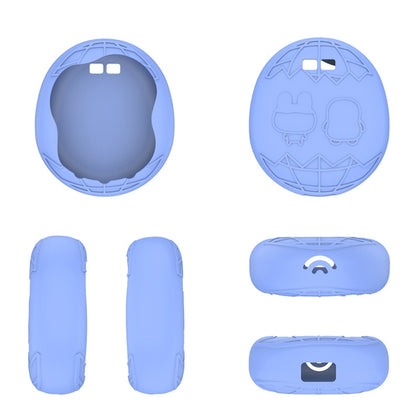 For Tamagotchi Uni (2023) Pet Game Machine Silicone Protection Case(Luminous Blue) - Accessories by buy2fix | Online Shopping UK | buy2fix