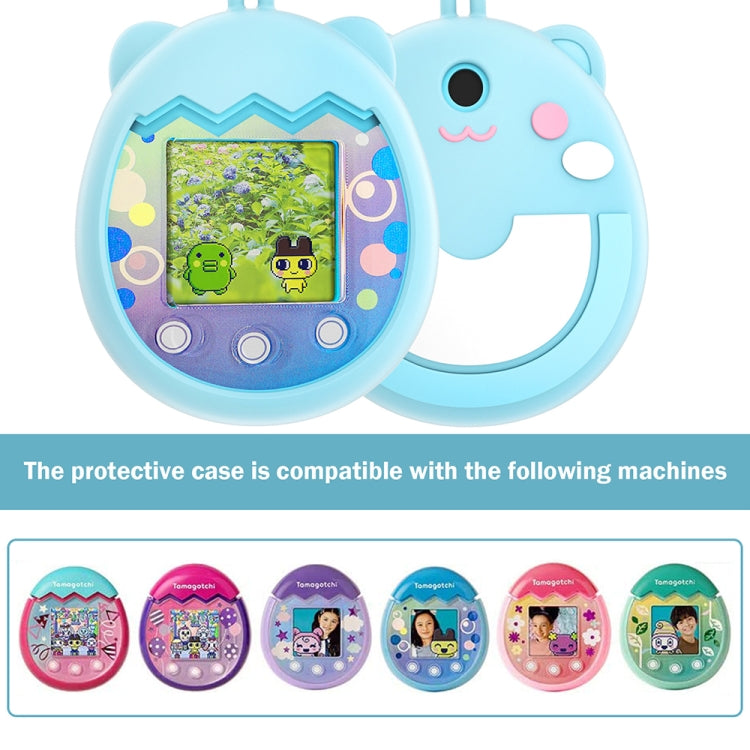For Tamagotchi Pix Cartoon Electronic Pet Gaming Machine Silicone Protective Cover, Color: Blue - Accessories by buy2fix | Online Shopping UK | buy2fix
