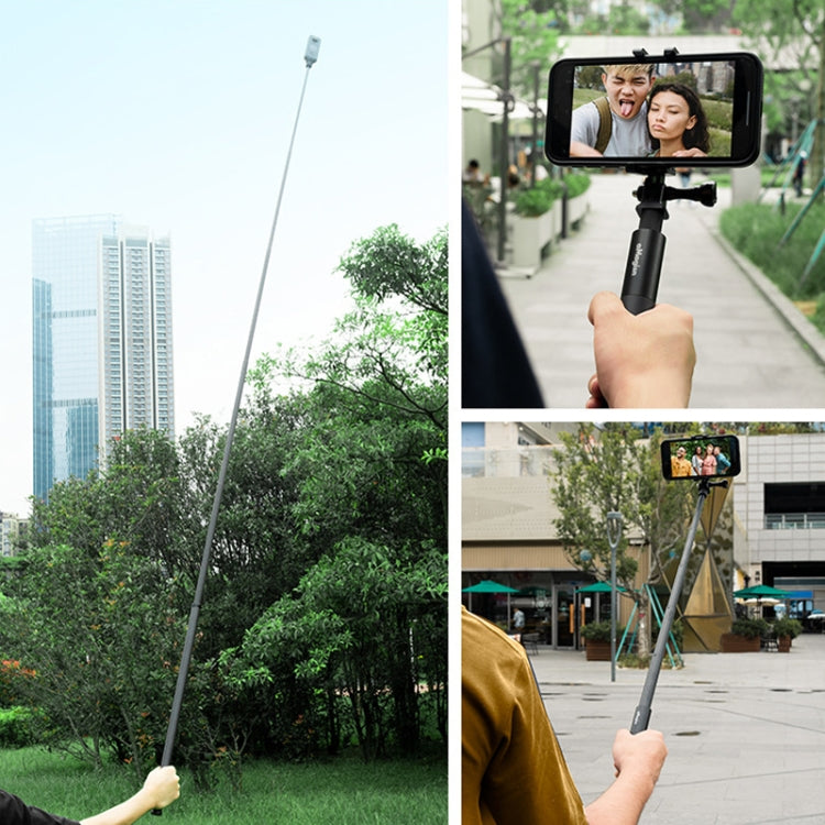 aMagisn 70cm Invisible Straight Pull Selfie Stick Sports Camera Accessories, Specification: Rod+1/4 Turn 3 Jaw+Screw - Extendable Pole by aMagisn | Online Shopping UK | buy2fix
