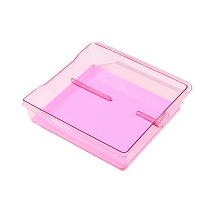 For 2023.9 Tesla Model3 Silicone Double-Layer Storage Box, Color: Pink Central Control - Stowing Tidying by buy2fix | Online Shopping UK | buy2fix