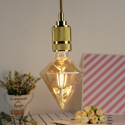 E27 Screw Port LED Vintage Light Shaped Decorative Illumination Bulb, Style: Straw Hat Gold(220V 4W 2700K) - LED Blubs & Tubes by buy2fix | Online Shopping UK | buy2fix