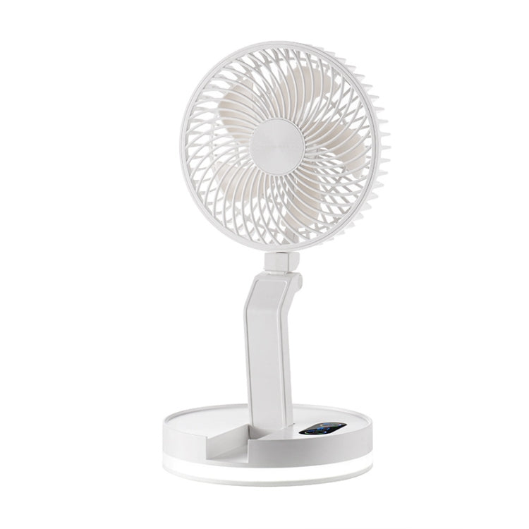 F200 Foldable Remote Control Wall-mounted Fan LED Light Desktop Rotating Fan, Color: Regular Model - Electric Fans by buy2fix | Online Shopping UK | buy2fix