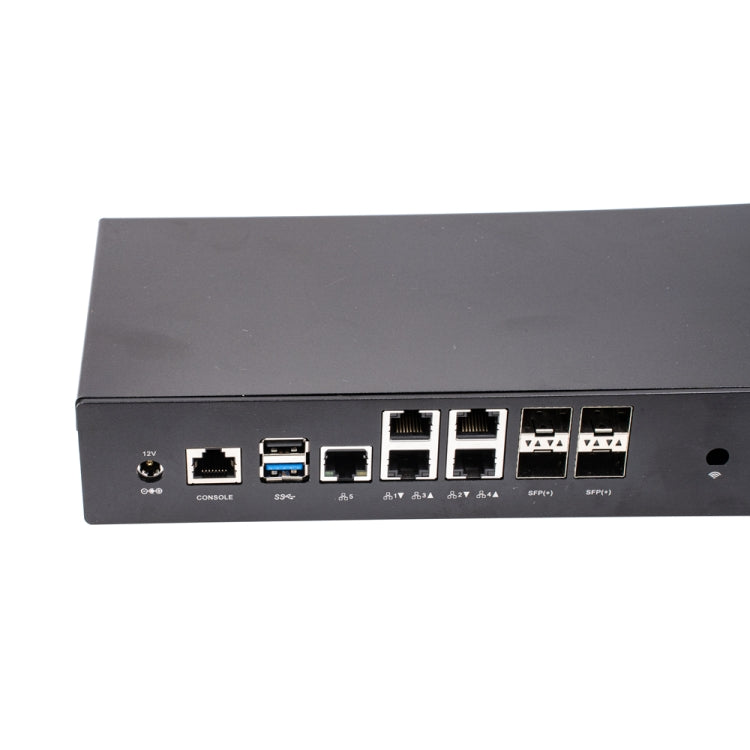 Qotom Q20332G9 1U Rack Mini PC  ATOM C3758 8 Cores 4x 10G SFP+/ 5x 2.5G LAN 16G RAM 128G SSD - Barebone Mini PCs by Qotom | Online Shopping UK | buy2fix