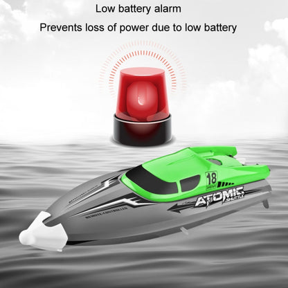 EB02 2.4G Wireless RC Boat Circulating Water-Cooled High-Speed Speedboat Racing Boat Model Toy(Green) - RC Boats by buy2fix | Online Shopping UK | buy2fix