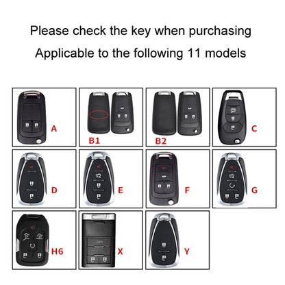 For Chevrolet Car Key Cover Multifunctional Keychain Anti-lost Number Plate, Style: E - Car Key Cases by buy2fix | Online Shopping UK | buy2fix