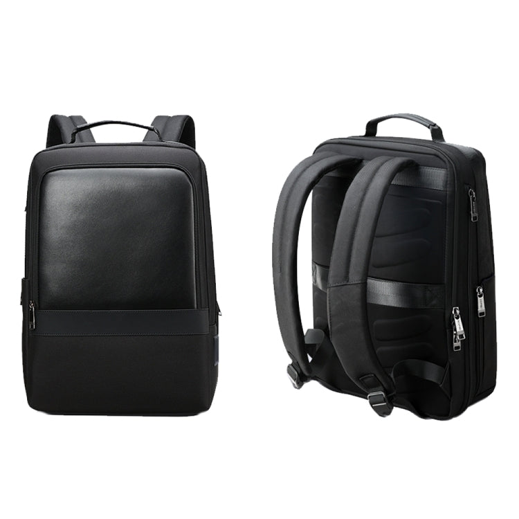 Bopai 61-26111 Large Capacity Business Commuter Laptop Backpack With USB+Type-C Port(Black) - Backpack by Bopai | Online Shopping UK | buy2fix