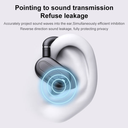 Hanger Type Stereo Outside Sound Bluetooth Earphones With Charging Bin(Purple) - Bluetooth Earphone by buy2fix | Online Shopping UK | buy2fix