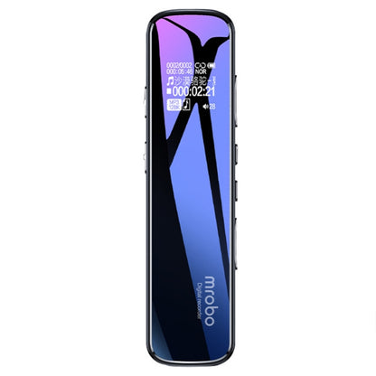 Mrobo RV-19 0.96-inch HD Screen 3D Noise Reduction Recording Pen Music Player, Capacity: 128GB(Black) - Recording Pen by Mrobo | Online Shopping UK | buy2fix